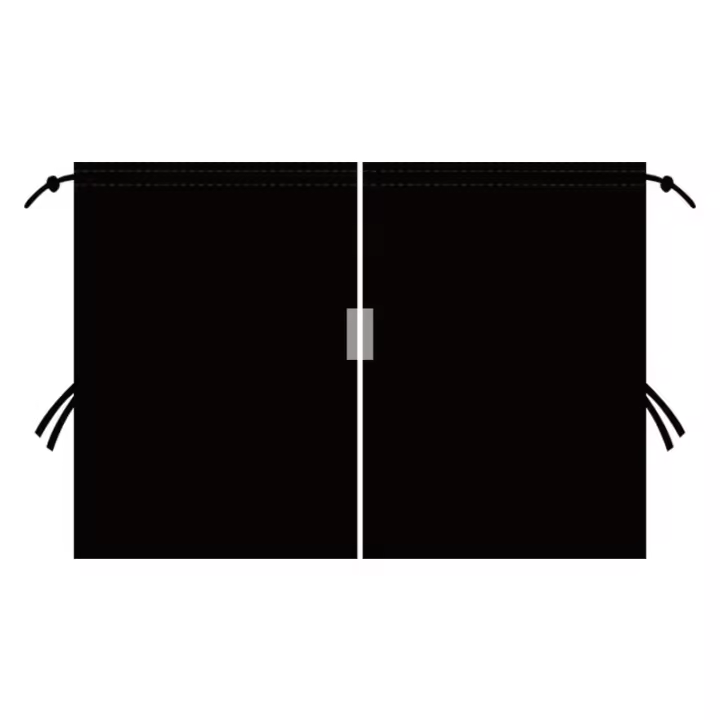 2PCS/set Cortina De Privacidad Para Coche Sunshade Universal Para Taxi Protección De Partición Interior Para Negocios - 1
