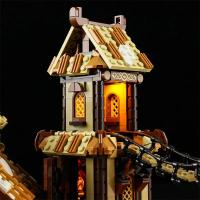 Kit De Luz LED Para Bloques De Construcción Vikingo Medieval 21343 Creativo Experto Juguetes De Bloques De Regalo (Sólo Luz LED) - details 5