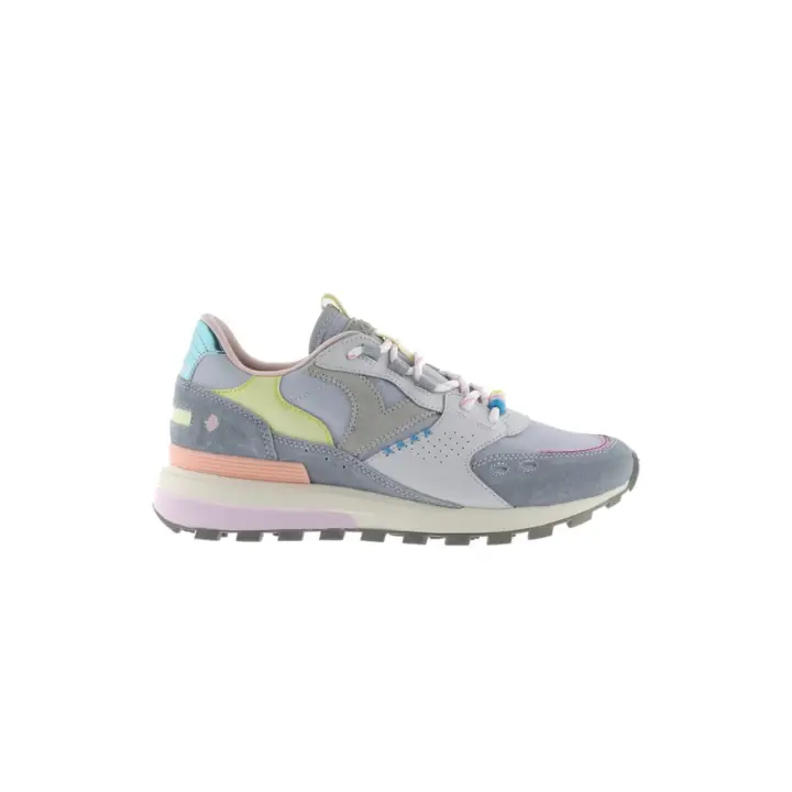 Zapatillas Victoria Luna Nylon Serraje Mujer Azul - 1