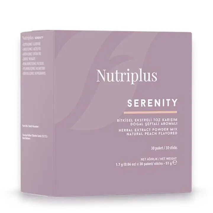 FARMASI - Nutriplus Serenity Durazno - Ayuda con el estreñimiento, antioxidante, antiinflamatorio - 1