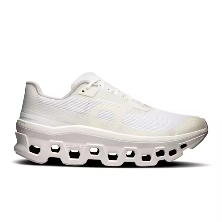 Zapatillas Blancas On Running Cloudmonster Void White Cómodas y Ligeras - 1