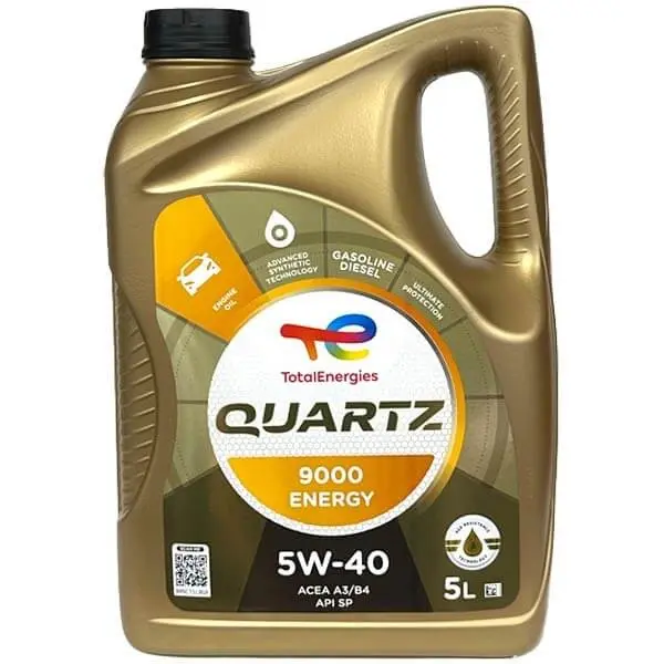 GARRAFA ACEITE 5 LITROS TOTAL 5W40 9000 ENERGY - 1