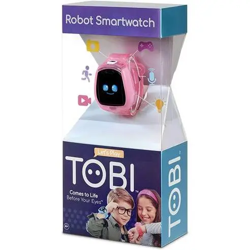 Mga Smartwatch Tobi Robot Rosa - Aprende a Decir la Hora - Juegos Interactivos - Cámaras Integradas - 1