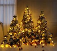 Luz De Cadena LED 10M Para Navidad Impermeable 100 LEDs Decoración De Árbol Y Fiesta Navideña Luz Faeira Para Interior Y Exterior - details 10