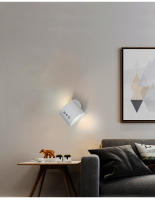 Lámpara De Pared LED Recargable Con Control Táctil Y Remoto IR Rotación 360° Luz Nocturna Portátil Para Dormitorio Lectura - details 7