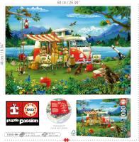 Educa Puzzle 1000 piezas  Vacaciones en el campo Medidas: 68 x 48 cm  Educa 19922 - details 1