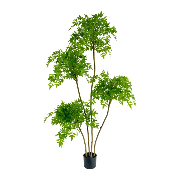 Poenia Arte Floral - Planta Artificial Árbol Arce 180cm - REF 631275 - Deccoración Realista - 1