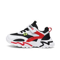 Zapatillas De Deporte Para Niños Cuero Malla Transpirable Cómodas Para Caminar Y Correr Al Aire Libre Moda Infantil - details 11