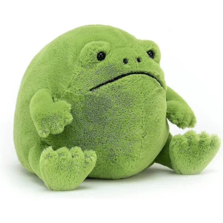 HKK trae a casa la ternura: Ricky, el animal de peluche de la rana de la lluvia: tu nuevo compañero abrazable favorito - 1