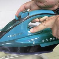 XSQUO Xterm F1 Plancha de vapor de 3200w. Super golpe de vapor 120gr/ min. Apta para uso en vertical. Función rociado spray y sistema anti goteo. Puntera de precisión 3D.Filtro anti cal. Suela cerámica. - details 4