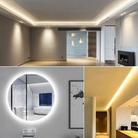 Tira De Luz LED COB Zigbee 12V Flexible Y Dimmable 5m 10m 3000K 4000K 6500K Calor Blanco Para Decoración De Habitaciones Compatible Con Alexa Asistente Doméstico - details 6