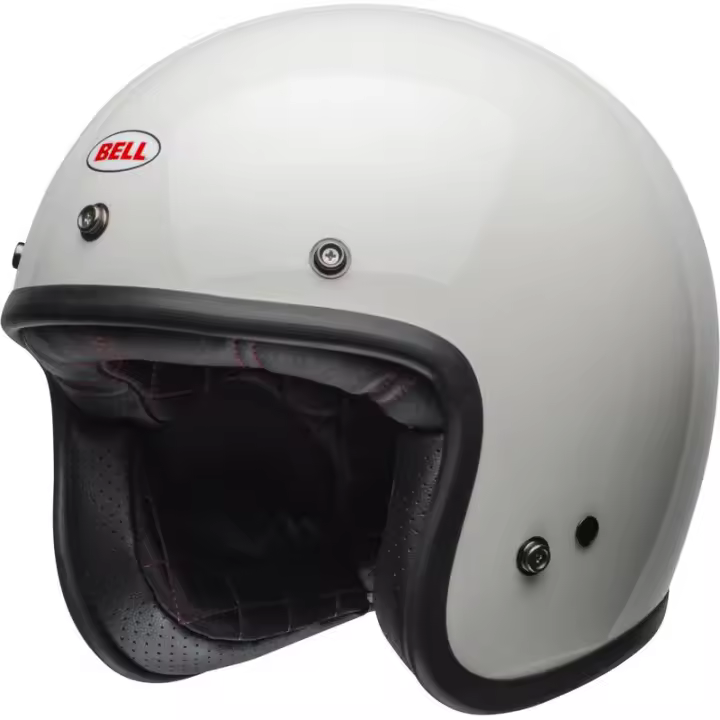 Casco BELL Custom 500 - Gloss Vintage White TALLA S - 1
