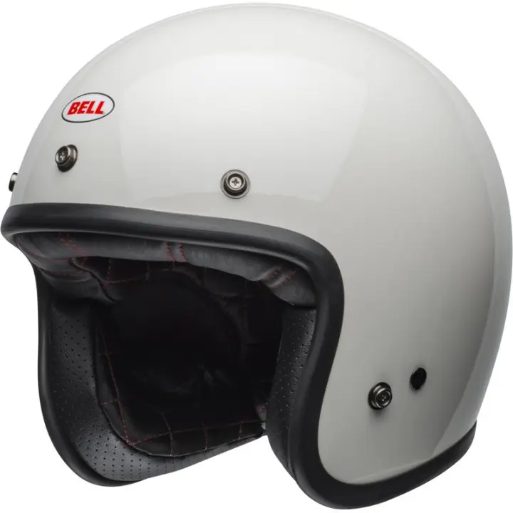 Casco BELL Custom 500 - Gloss Vintage White TALLA S - 1