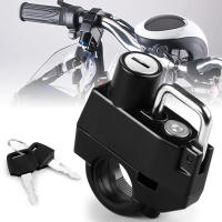 Cerradura Antirrobo Para Casco De Motocicleta Tamaño Compacto Tratamiento De Hierro Fundido Negra Resistente Al Rusticidad Fijación Sencilla Y Rápida - details 0