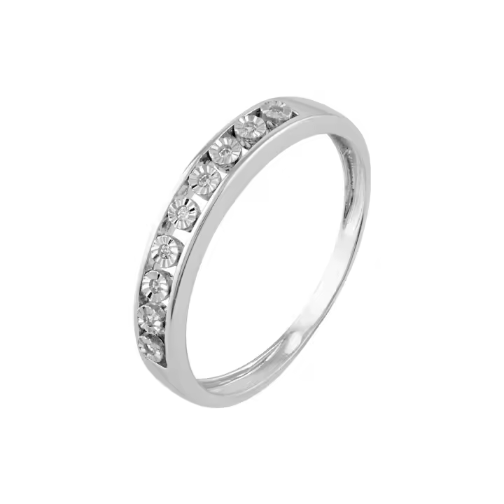 Anillo Itemporality Lux Oro Blanco y Diamantes 0,045 CTS - 1