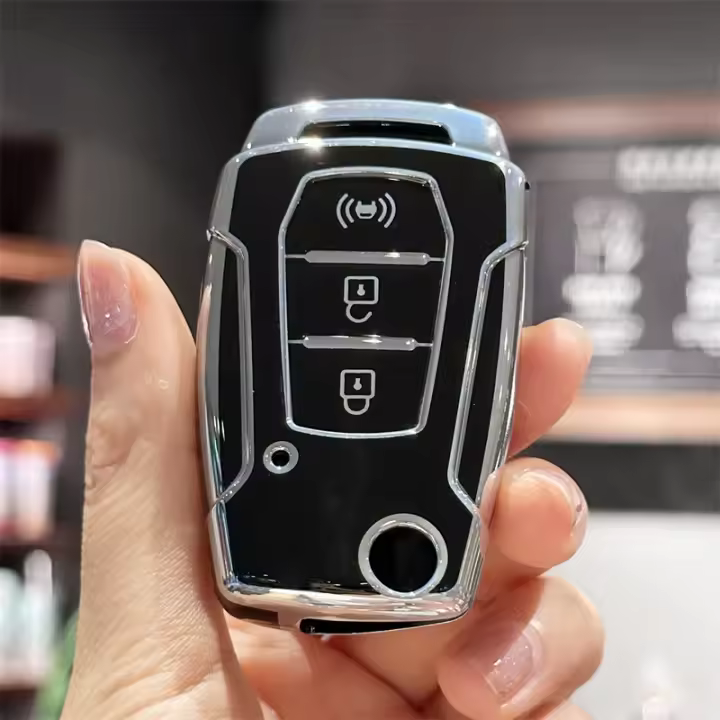 Funda De Llave De Coche TPU Para Ssang Yong Kyron 2 Sanka Actyon Korando Tivoli Cubierta Protectora Para Llave De Remoto - 1