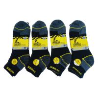 POSETS - Pack 6/12 Calcetines Tobillero de Trabajo Hombre - Calcetines Reforzados en Talón y Punta, Costuras Anti-Rozaduras - Colores Surtidos - Fabricado en España - Talla 41-46 - details 0