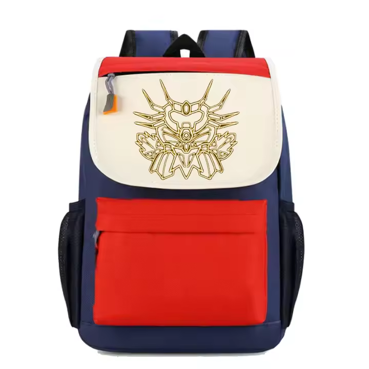 Mochila Caballeros del zodiaco. Pegaso. Dragon. Cisne. Andromeda. Fenix. Varios colores. Ideal para la escuela. Colegio. Senderismo. Excursiones. Multiples bolsillos - 1