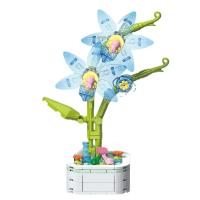 Bouquet De Bloques De Cristal DIY Para Decoración De Escritorio Y Jardín Juguete Creativo Para Niños Y Adultos - details 1