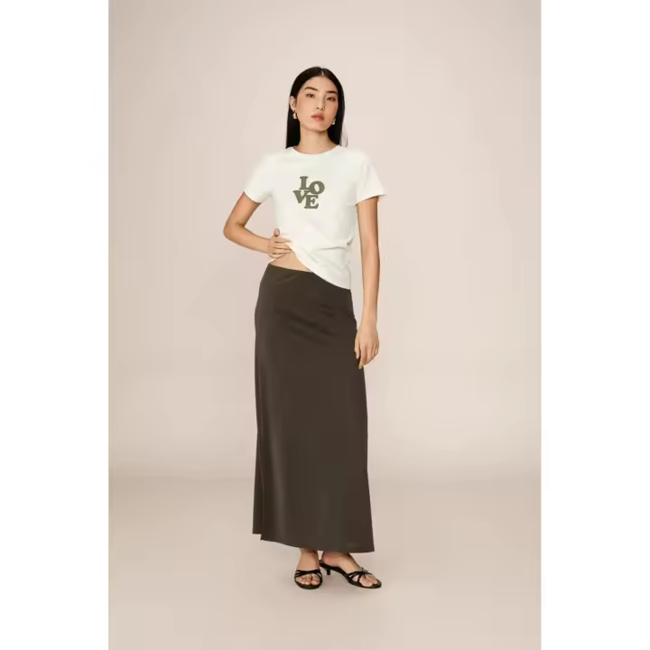 Grace And Mila Falda Larga Please Verde - 1