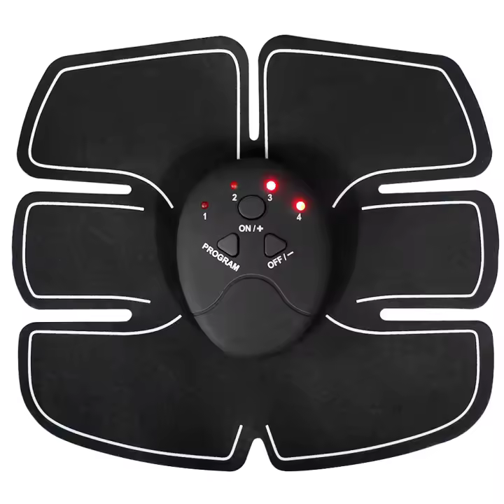 Estimulador Muscular EMS Inalámbrico Para Glúteos Y Caderas Entrenador De Abdominales ABS Masajeador De Reducción De Grasa Fitness Con Parches De Masaje - 1
