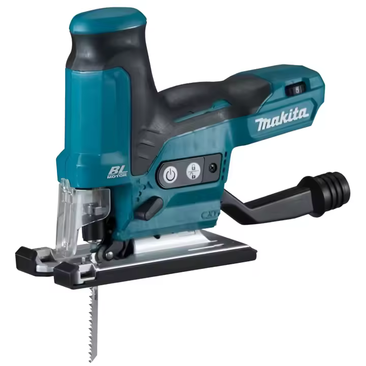 Makita JV102DZ Sierra de calar pendular con batería 280W, 10.8V/sin baterías, sin cargador - 1