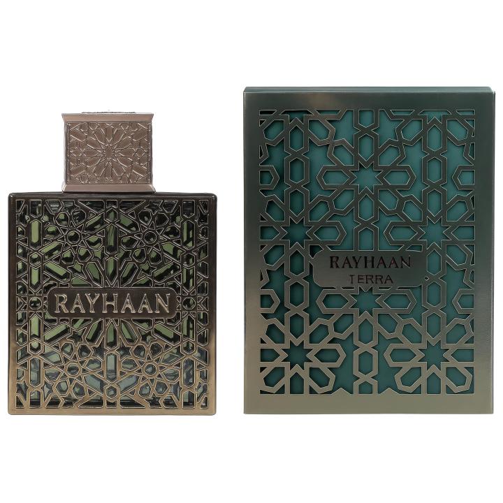 Rayhaan Terra Spicy Woody Amber Oriental Eau De Parfum Spray Longlasting — oferta en Miravia
