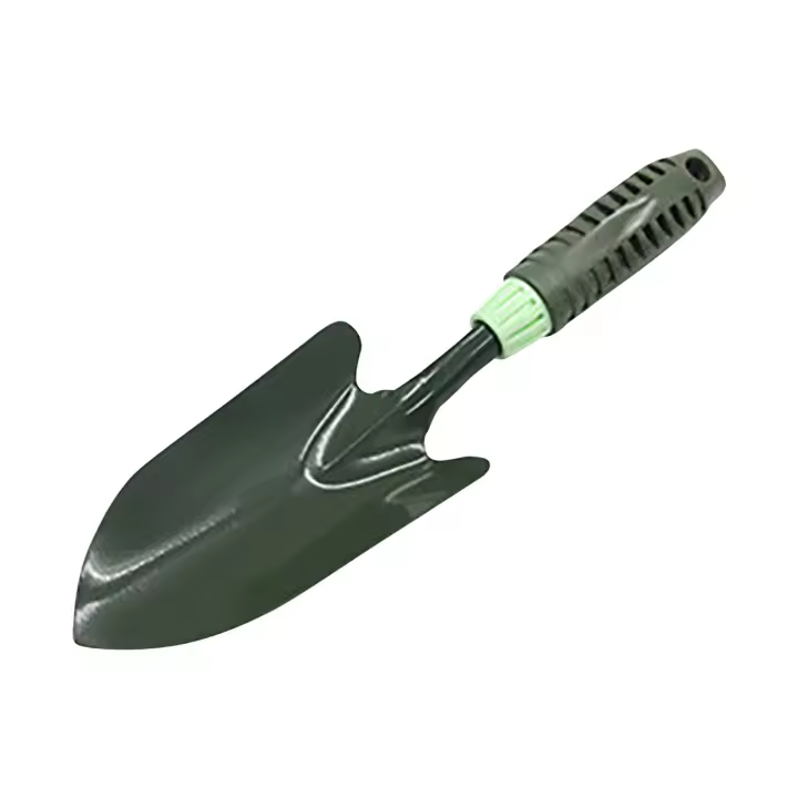 Pala de goma verde para horticultura, ideal para plantar flores y verduras, herramientas domésticas para exteriores, azada para arar, pala para flores suculentas, azada pequeña en oferta. - 1