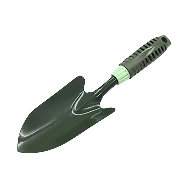 Pala de goma verde para horticultura, ideal para plantar flores y verduras, herramientas domésticas para exteriores, azada para arar, pala para flores suculentas, azada pequeña en oferta. - 1