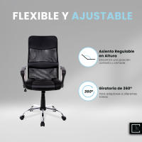 Furniture Style S.L. Silla de Oficina Ergonómica Respaldo Abatible Dafne - details 3
