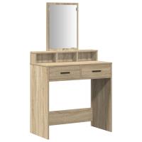 Mesa de maquillaje con cajones Sonoma Roble 79x41x140 cm - details 1