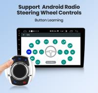 Junsun-botón de Control de volante inalámbrico para coche accesorio Universal para Android autorradio 8 funciones clave forma de copa con luz LED - details 2