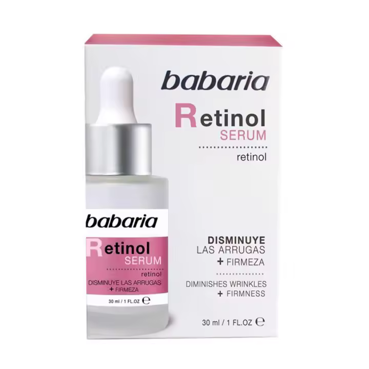 Serum Retinol Babaria 30ml - Hidratante Rostro Antiarrugas - 1