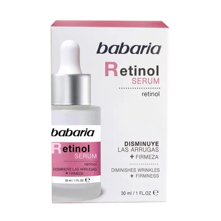 Serum Retinol Babaria 30ml - Hidratante Rostro Antiarrugas - 1