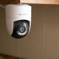 Cofan Cámara de Vigilancia WiFi para Interiores y Exteriores | Compatible con TuyaSmart o Smart Life | Con Visión Nocturna, Audio Bidireccional y Detección de Movimiento - details 2