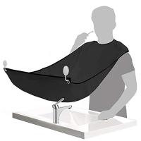 Delantal De Barba Para Hombre Negro Aceptor De Cabello Ib Trimmer Portador Herramientas De Limpieza Doméstica Impermeable - details 2