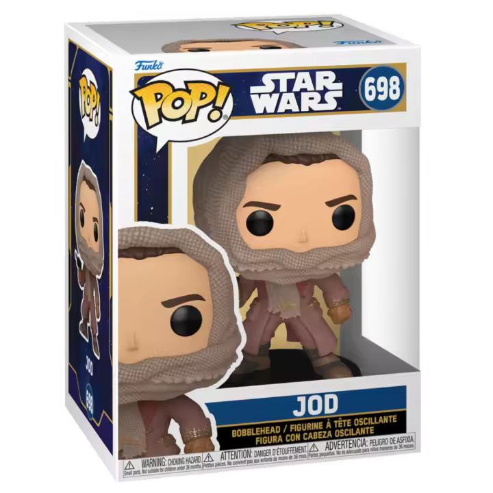 Figura Pop Star Wars Jod-Figura de Vinilo Coleccionable - Idea de Regalo- Mercancia Oficial - Juguetes para Niños y Adultos - Movies Fans - Muñeco para Coleccionistas y Exposición - 1