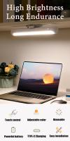Lámpara De Mesa Magnética Colgante LED Recargable Por USB Luz Nocturna Sin Modo De Dimmer Para Armario Armario Y Gabinete - details 0
