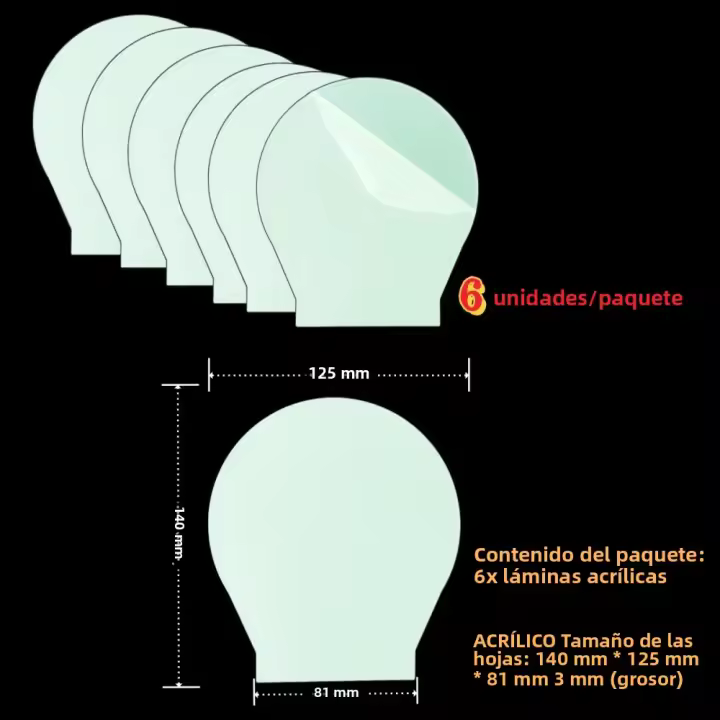 Lámpara De Noche LED 3D Con Base DIY En Acrílico Transparente RGB Control Remoto USB Decoración Para Habitación Regalo De Cumpleaños - 1