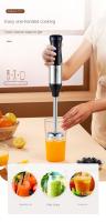 Batidora de mano 1000W, 5 Velocidad regulable + Turbo, 4-en-1 Picadora Eléctrica Maple inoxidable Incluye Vaso medio, Picador y Emulsionador | Pica hielo, Pies freezados, Frutos Secos - details 4