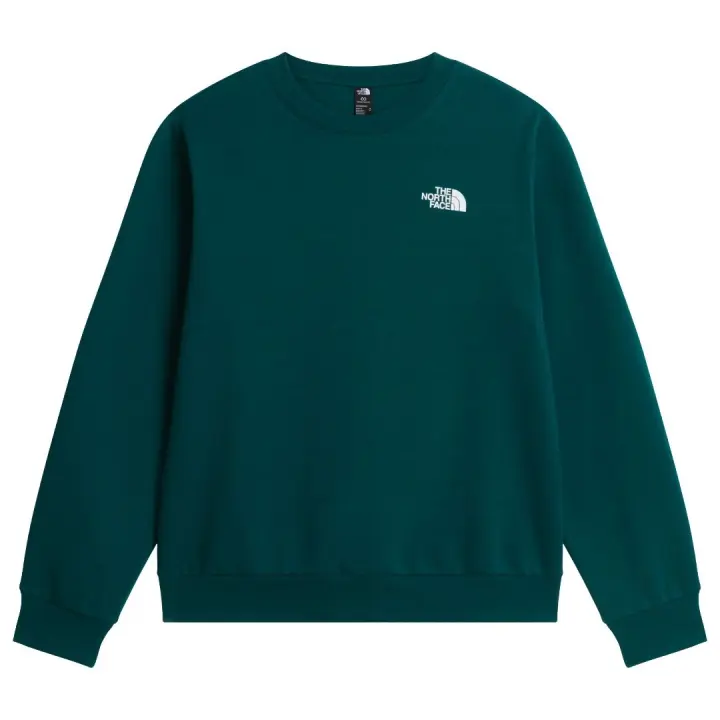 Sudadera Gris The North Face NSE Evolution Pale Grey Heather de Corte Recto - 1