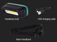 Linterna Frontal LED Portátil Mini Con Sensor T77/T78 COB Pilas Integradas Impermeable Torcha Frontal Para Trabajo Y Emergencias - details 9