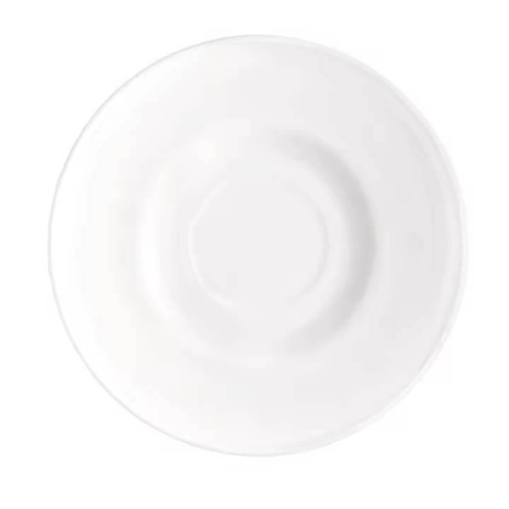 Bormioli Rocco ICON Caja 6 Platos Opal 17,5CM Blanco Brillo Vidrio Templado Extra Resistente - 1