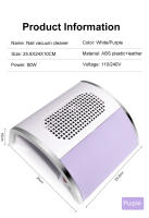 Aspiradora De Uñas Profesional MOSKANY 80W Baja Ruido Recogedor De Polvo Para Manicura Y Pedicura Herramientas De Cuidado De Uñas - details 7