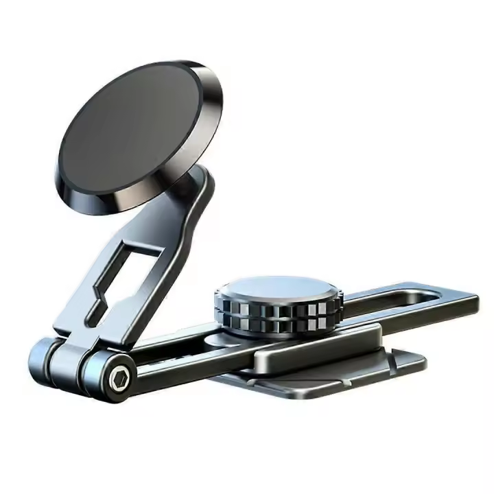 Soporte para teléfono de coche, compatible con soporte para coche MagSafe, imán magnético, imanes plegables ocultos, manos libres - 1
