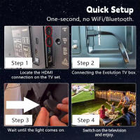 ZP HDMI Inalambrica-Seurico Tv Box-On Todos Los Canales - Evolution TV - Admite Resolución 1080P - Conexión Wifi Fuerte-Adaptador de Pantalla HDMI-HDR WiFi HDMI Dongle Compatible Miracast/DLNA/airPlay para android/iOS/Windows/Mac OS/HDTV - details 4