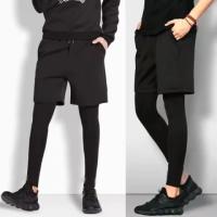 Shorts De Baloncesto Para Hombres Pantalones De Entrenamiento Deportivos Transpirables Y De Secado Rápido De Moda Fitness 3/4 Pierna Mesh - details 2