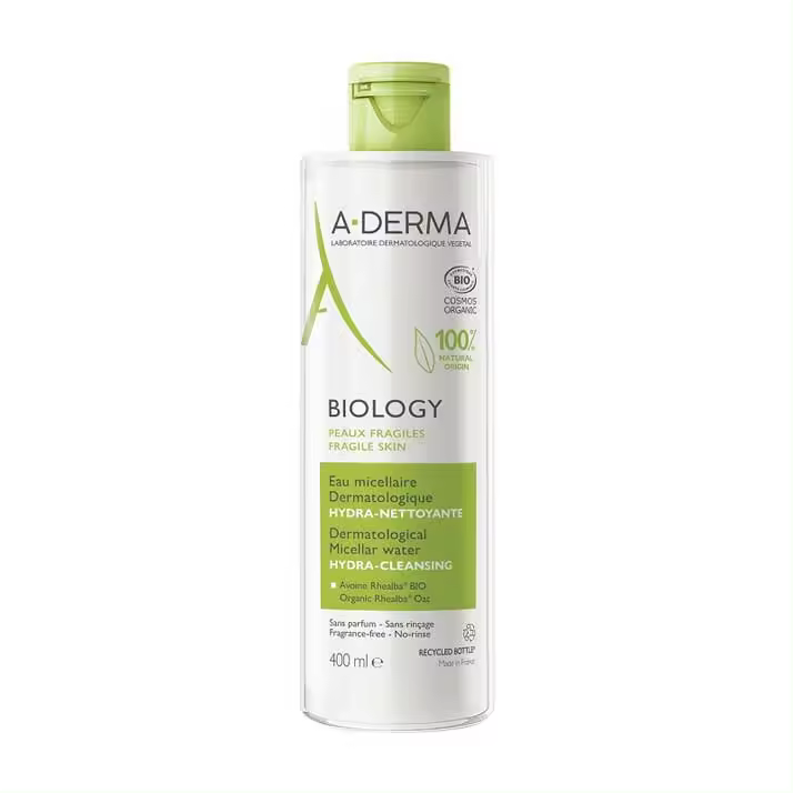A-Derma Agua Micelar Dermatológica Hidralimpiadora 400 Ml - Limpieza Diaria - 1