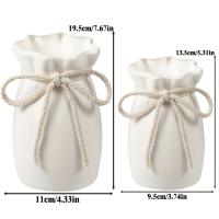 Vaso De Plástico Estilo Bohemio Para Decoración De Hogar Uso En Bodas Comedor Sala De Estar Oficina Dormitorio - details 2