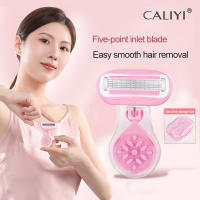 Cepillo De Afeitar De Seguridad Para Mujer Con 1 Mango Y 2 Hojas Compatible Con Venus Afeita Piernas Axilas Cara Y Bikini Eliminación De Pelos - details 0